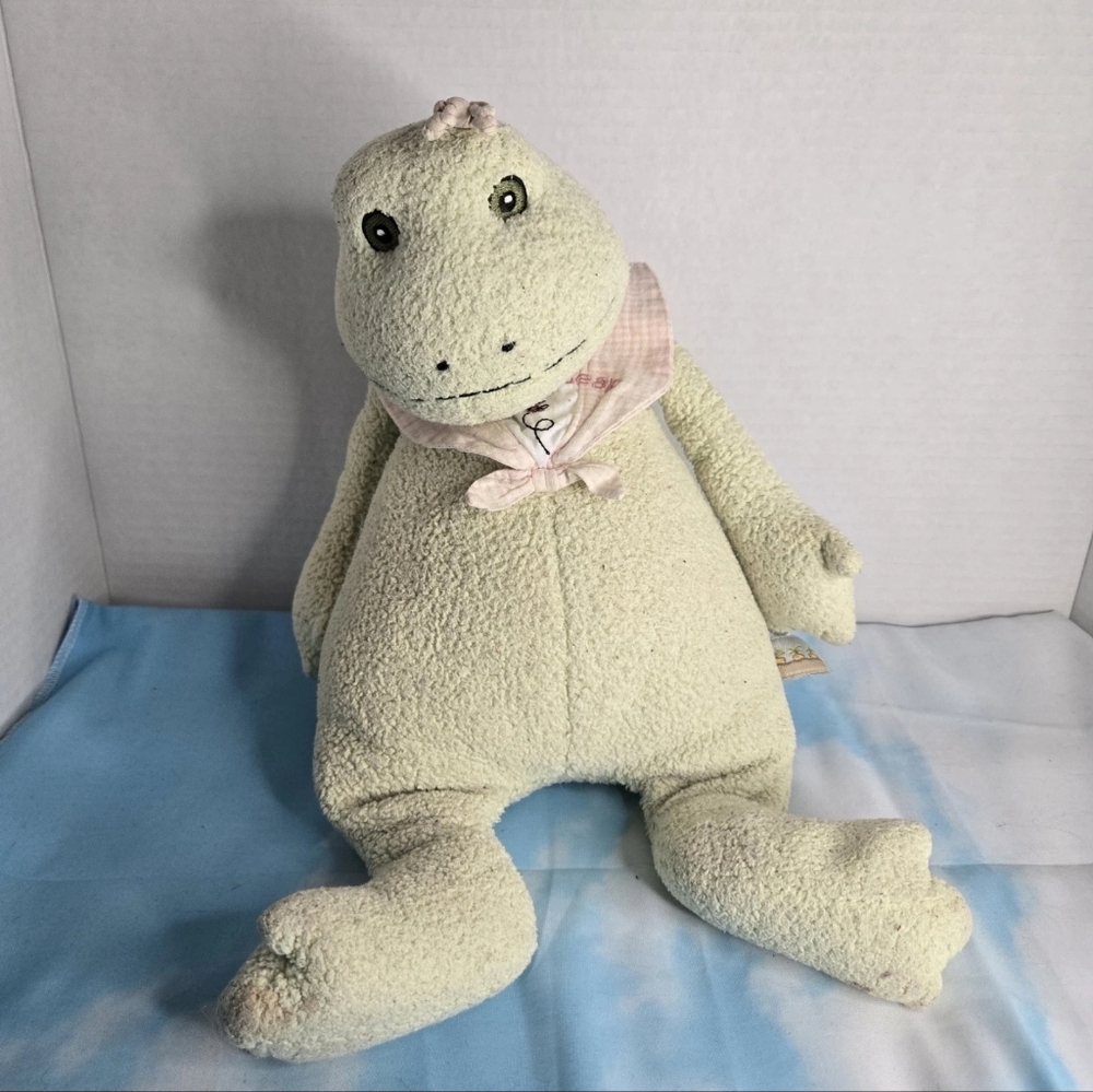 Bunnies By The Bay Plush Green Frog Lily Mae Leap 15" Weighted Plush Toy Lovey